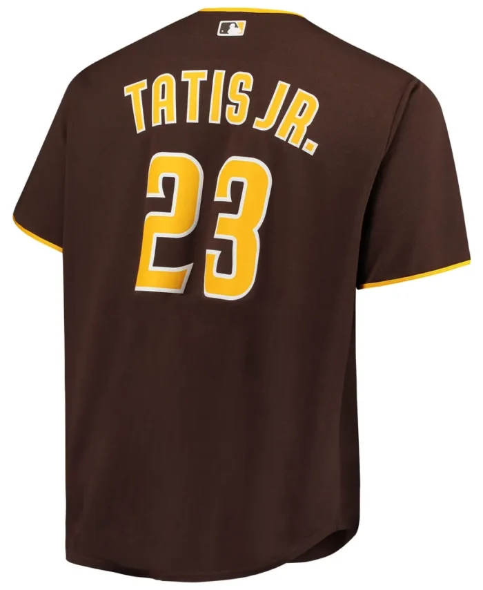Fernando Tatis Jr. San Diego Padres Big Tall Replica Player Jersey- Brown