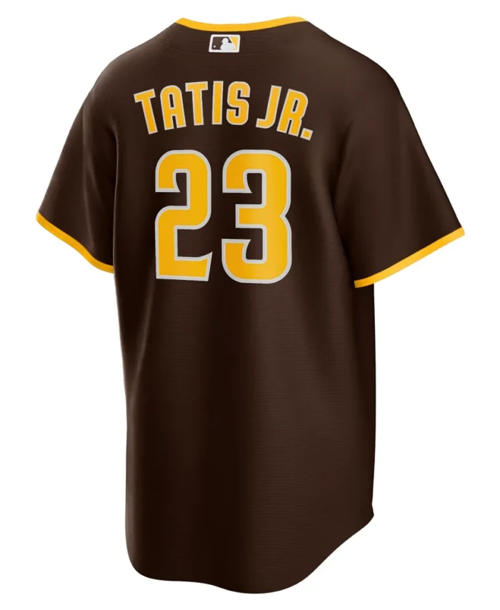 Fernando Tatis Jr. San Diego Padres Alternate Replica Player Jersey- Brown