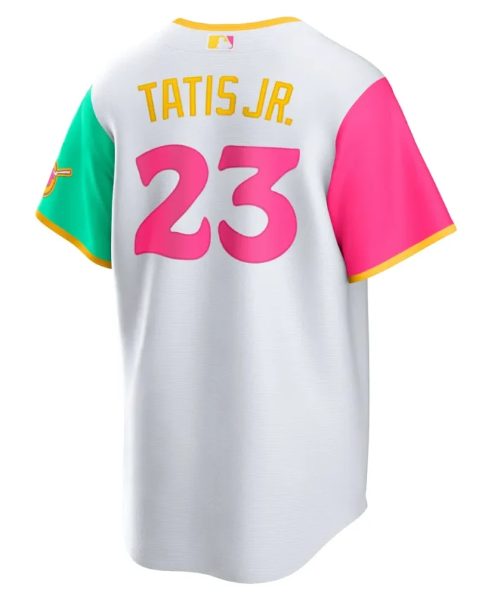 Fernando Tatis Jr. San Diego Padres City Connect Replica Player Jersey- White