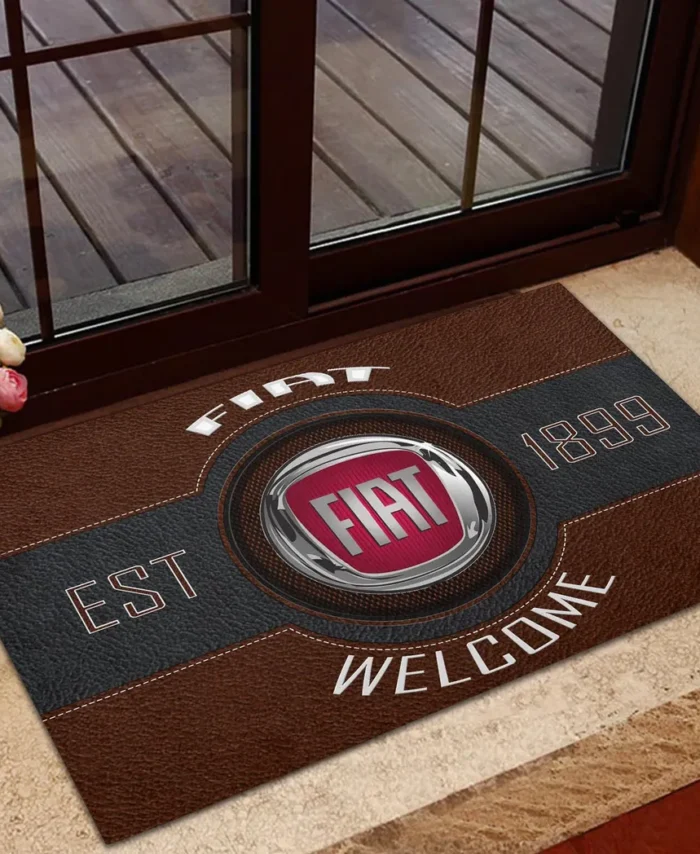 MetroCruise Cars Doormat, All Over Print Doormat For Car Owners CAR169 - Brown