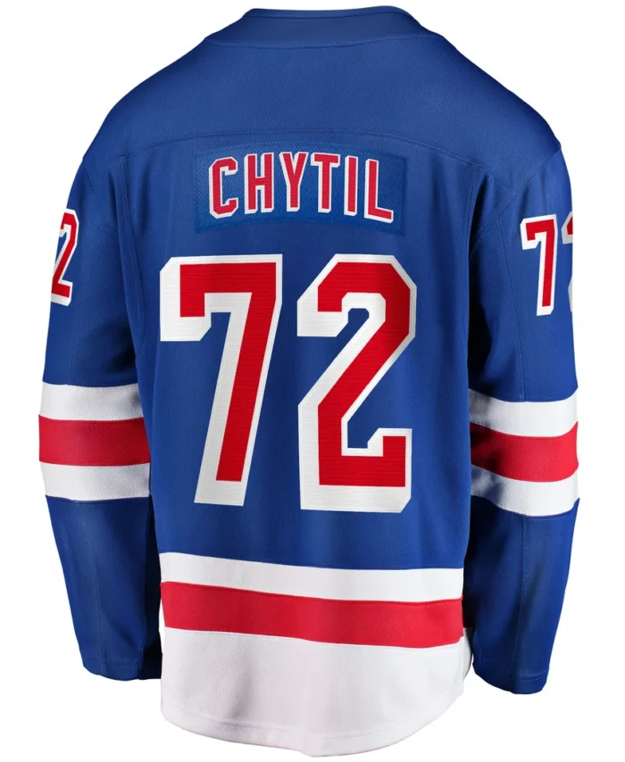 Filip Chytil New York Rangers Fanatics Home Breakaway Jersey - Blue