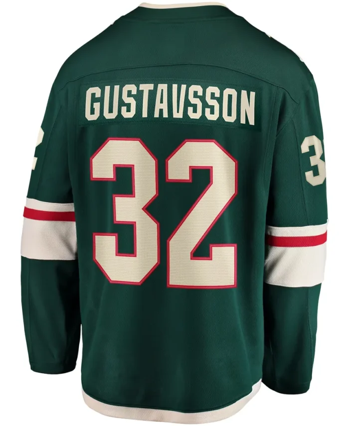 Filip Gustavsson Minnesota Wild Fanatics Home Breakaway Player Jersey - Green