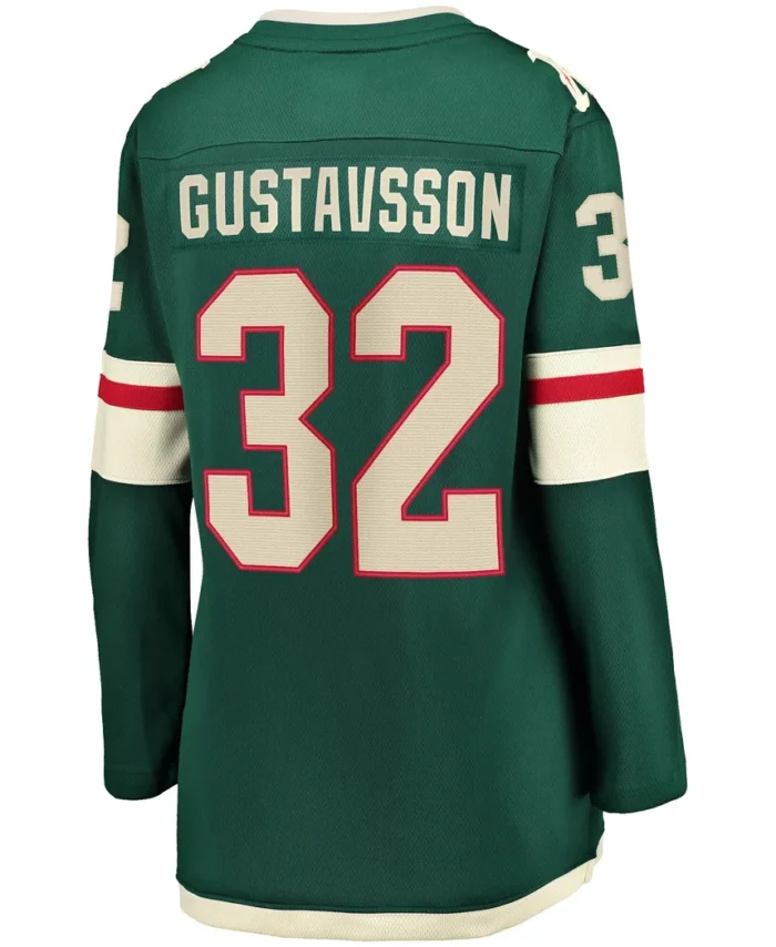 Filip Gustavsson Minnesota Wild Fanatics Women Home Breakaway Player Jersey - Green