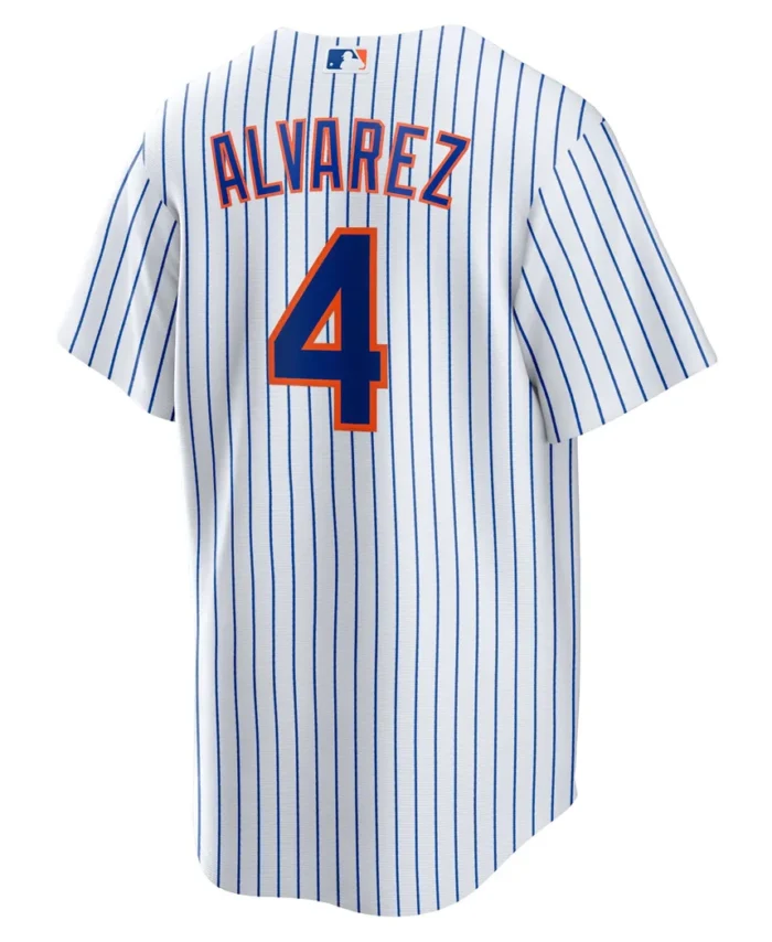 Francisco Alvarez New York Mets Replica Player Jersey - White