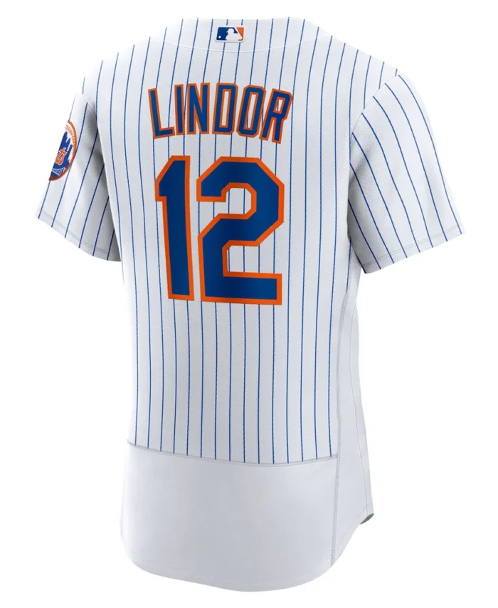 Francisco Lindor New York Mets Home Authentic Player Jersey - White