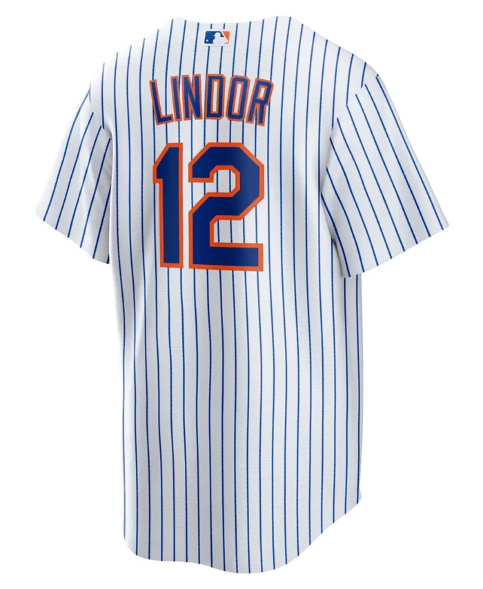 Francisco Lindor New York Mets Home Replica Player Jersey - White