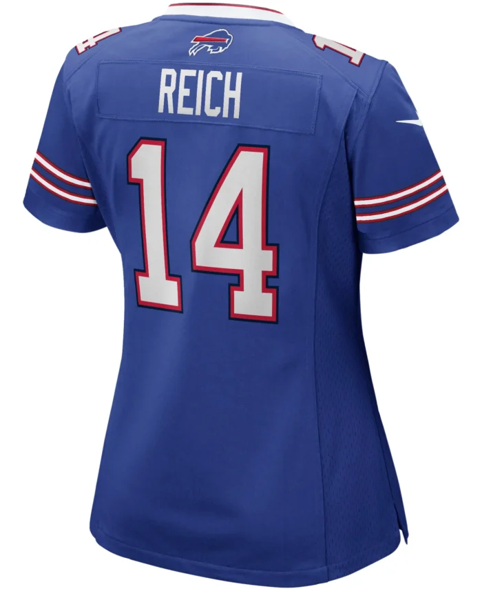 Frank Reich Buffalo Bills Women's Game Retired Player Jersey - Royal