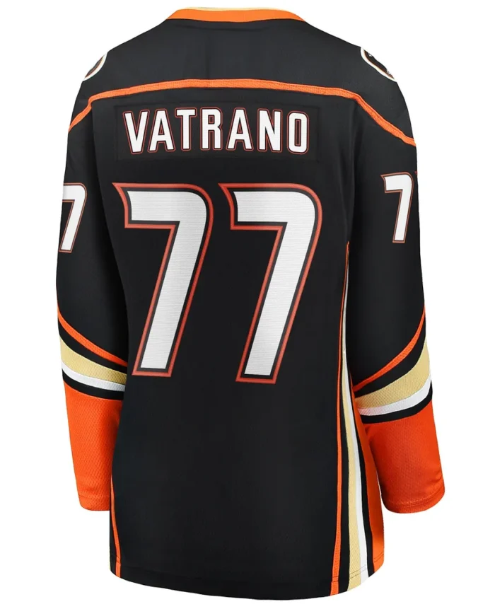 Frank Vatrano Anaheim Ducks Fanatics Women Home Breakaway Player Jersey - Black