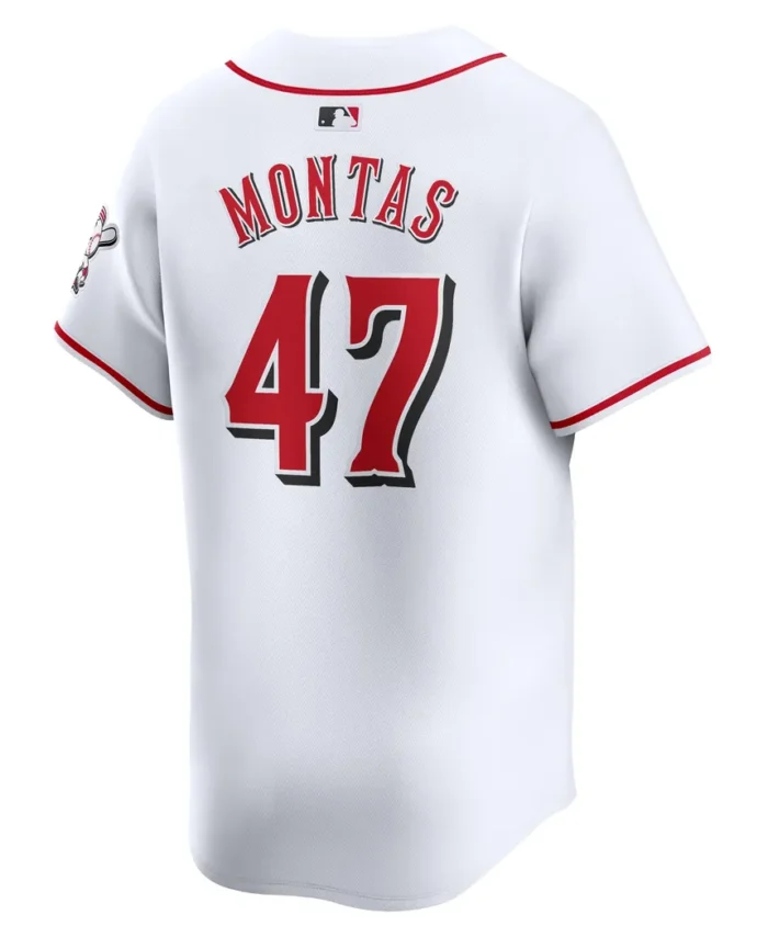 Frankie Montas Cincinnati Reds Home Limited Player Jersey - White