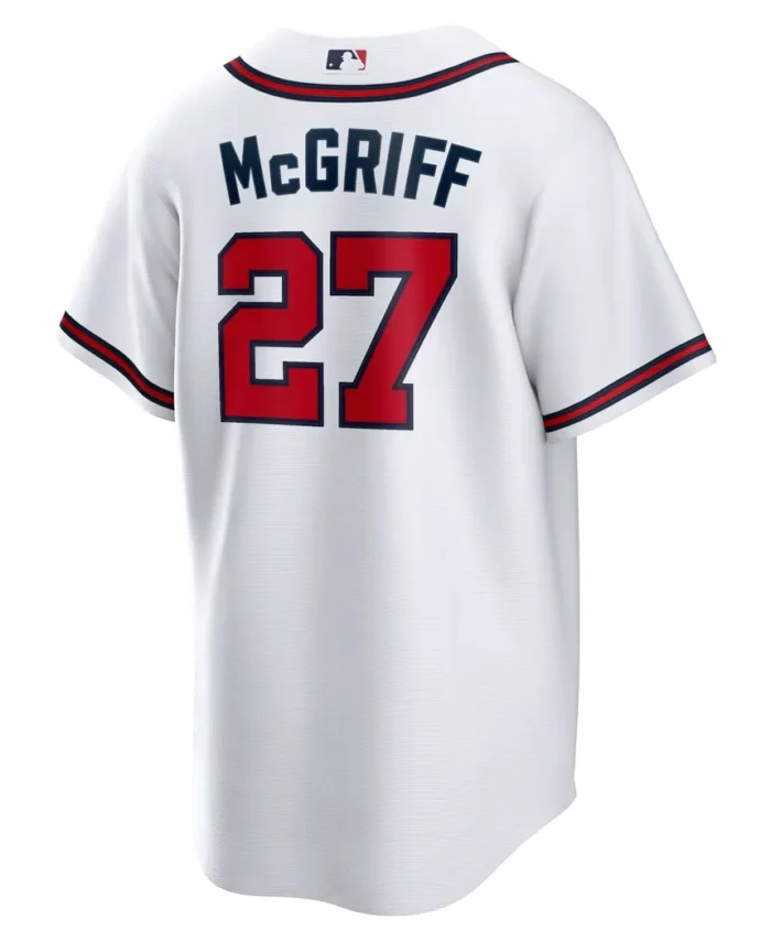 Fred McGriff Atlanta Braves 2023 Hall of Fame Inline Replica Jersey - White