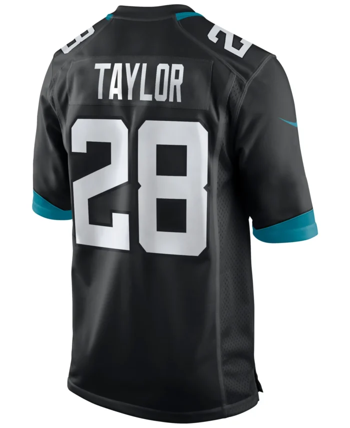 Fred Taylor Jacksonville Jaguars Game Retired Player Jersey - Black
