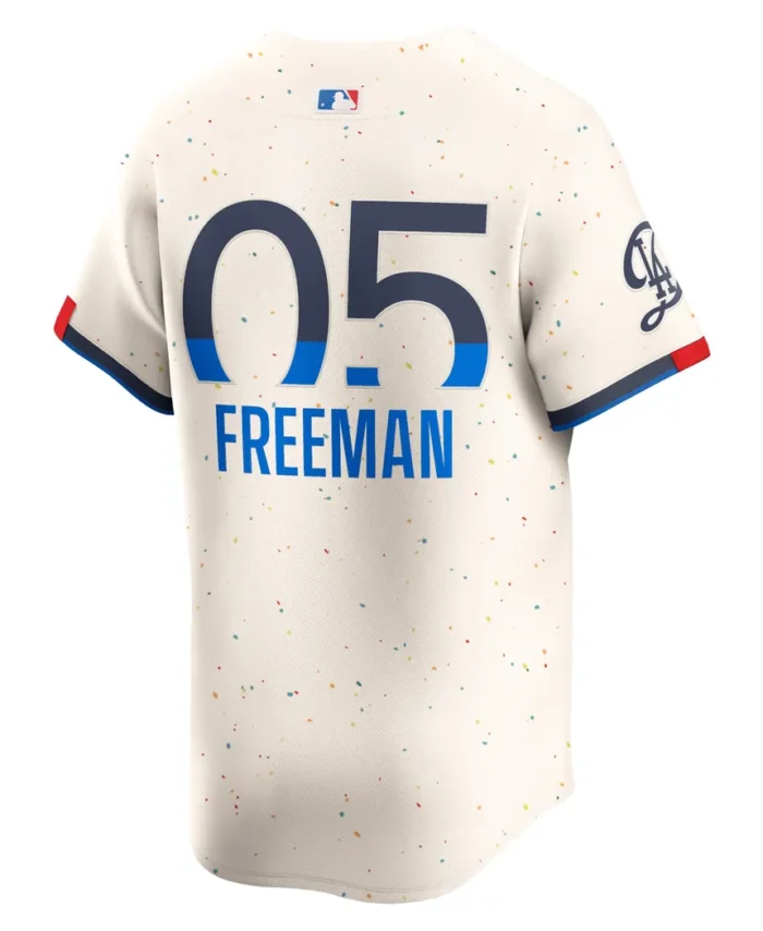 Freddie Freeman Los Angeles Dodgers 2024 City Connect Limited Player Jersey - Cream