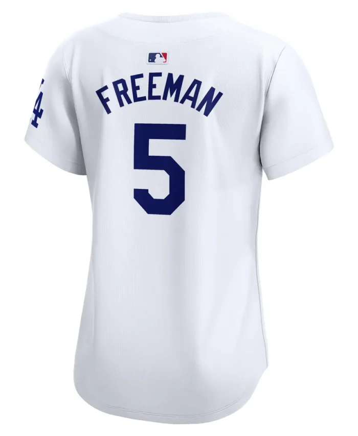 Freddie Freeman Los Angeles Dodgers Women Home Limited Player Jersey - White