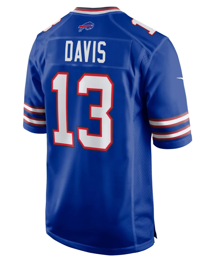 Gabriel Davis Buffalo Bills Team Game Player Jersey - Royal