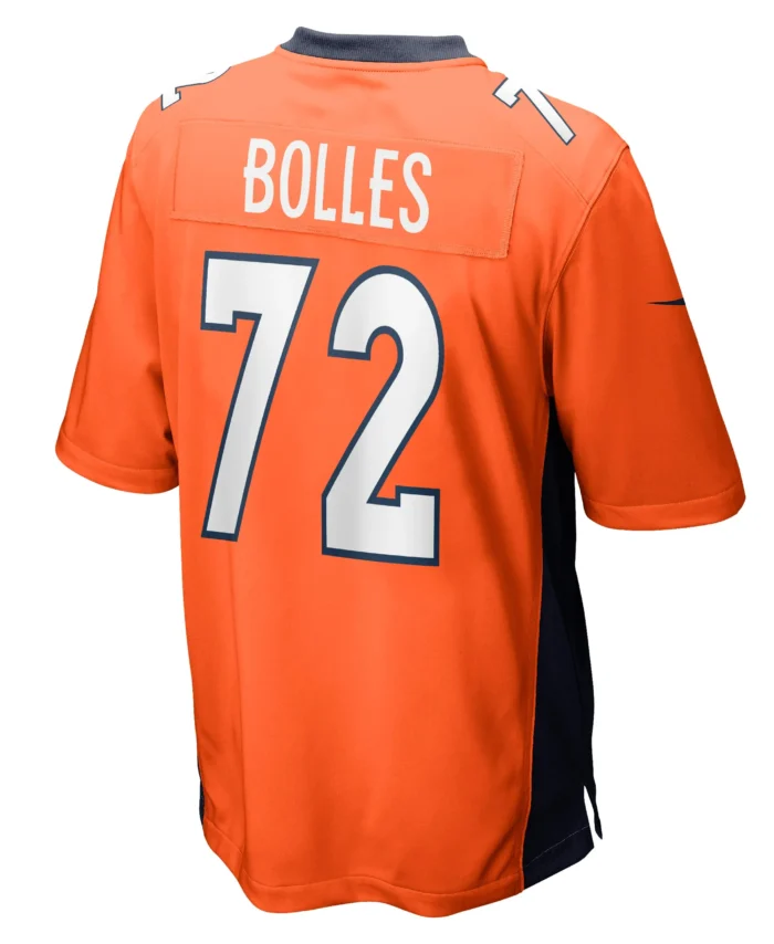 Garett Bolles Denver Broncos Game Jersey - Orange