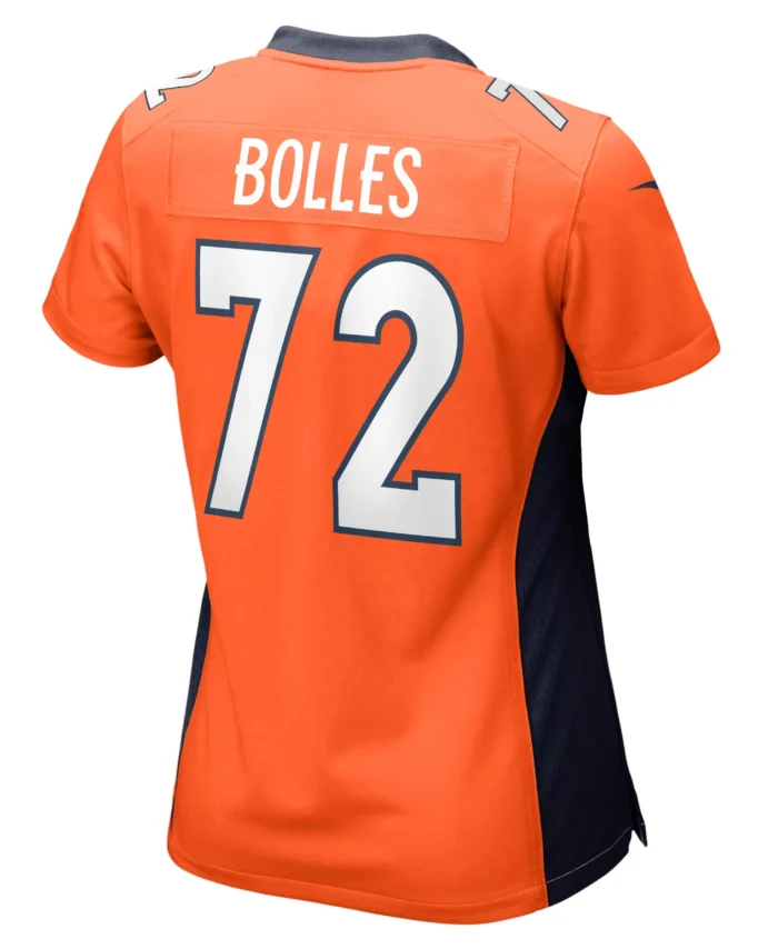 Garett Bolles Denver Broncos Women's Game Jersey - Orange