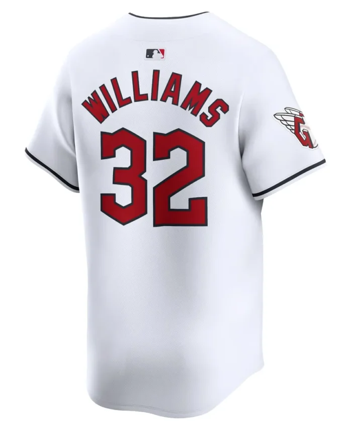 Gavin Williams Cleveland Guardians Home Limited Player Jersey - White