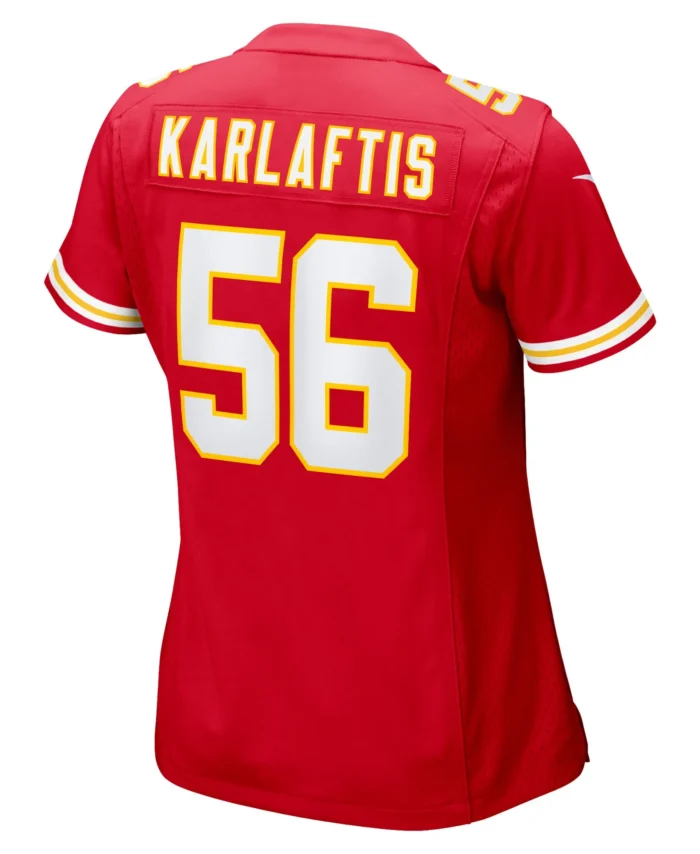 George Karlaftis Kansas City Chiefs Women's Game Player Jersey - Red