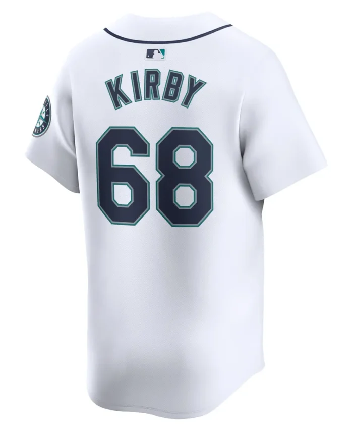 George Kirby Seattle Mariners Home Limited Player Jersey- White