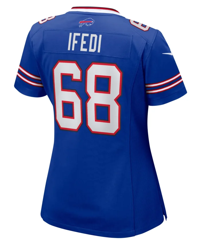 Germain Ifedi Buffalo Bills Women's Team Game Jersey -  Royal