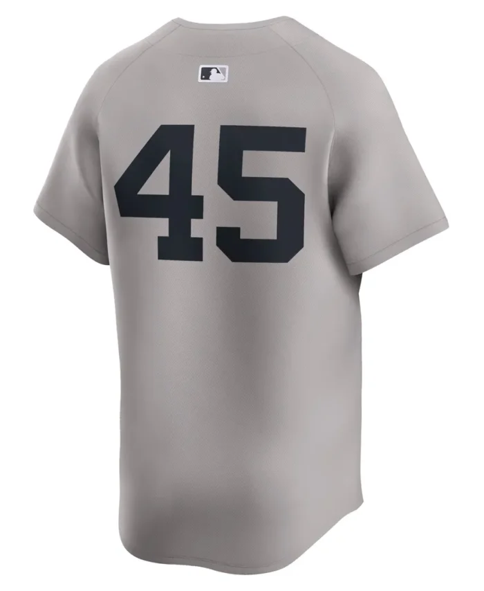 Gerrit Cole New York Yankees Away Limited Player Jersey- Gray