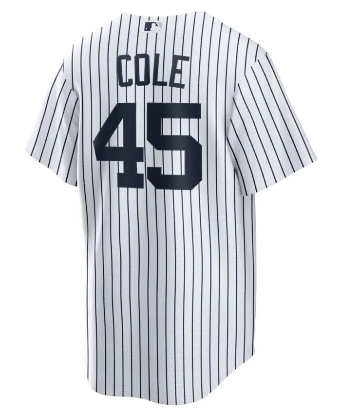 Gerrit Cole New York Yankees Home Replica Player Name Jersey- White