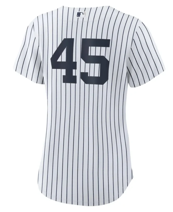 Gerrit Cole New York Yankees Women Home Replica Player Jersey- White