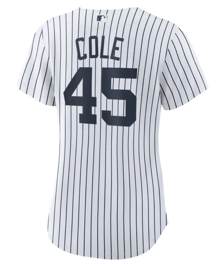 Gerrit Cole New York Yankees Women Home Replica Player Jersey- White