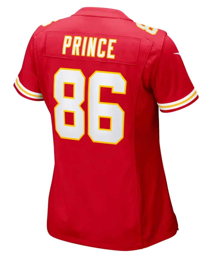 Gerrit Prince Kansas City Chiefs Women's Team Game Jersey -  Red