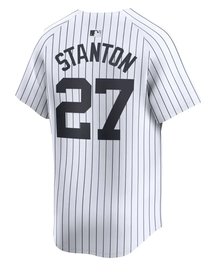 Giancarlo Stanton New York Yankees Home Limited Player Jersey- White