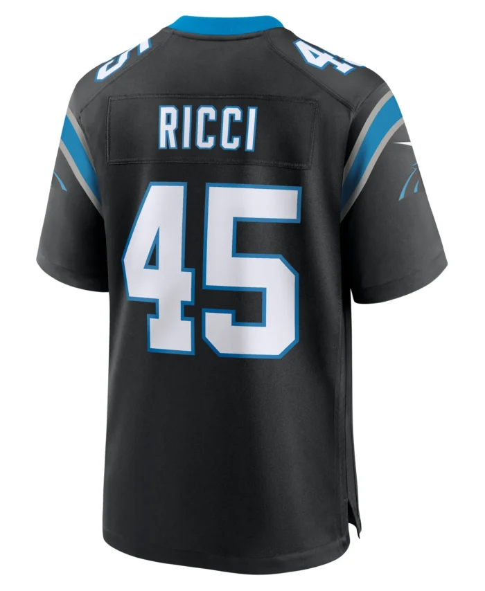 Giovanni Ricci Carolina Panthers Team Game Jersey - Black