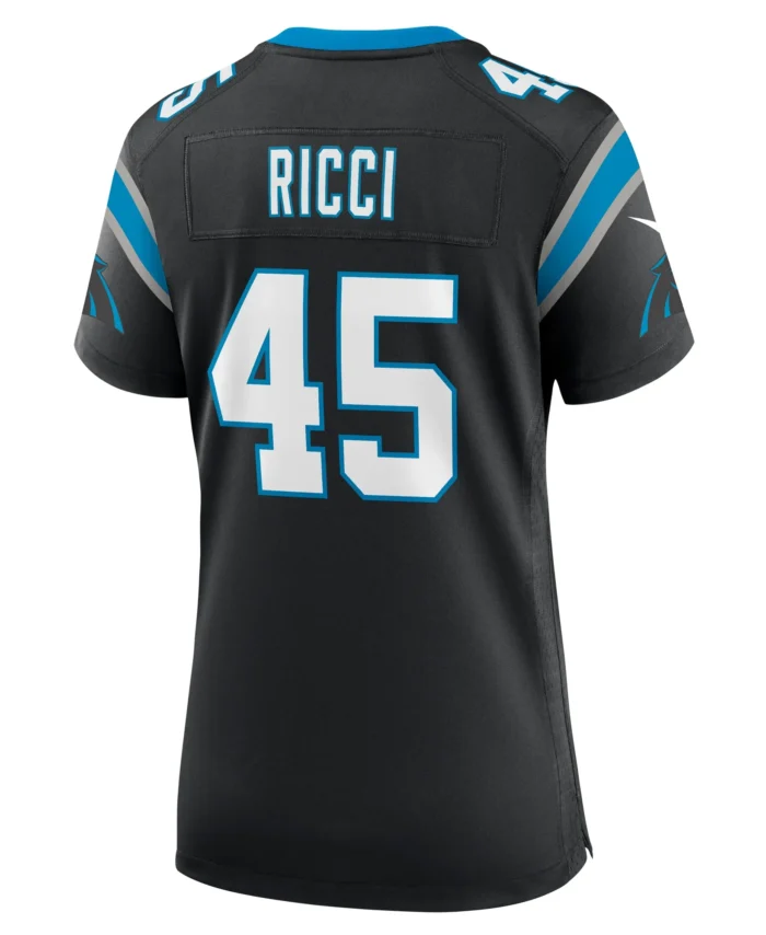 Giovanni Ricci Carolina Panthers Women's Team Game Jersey - Black