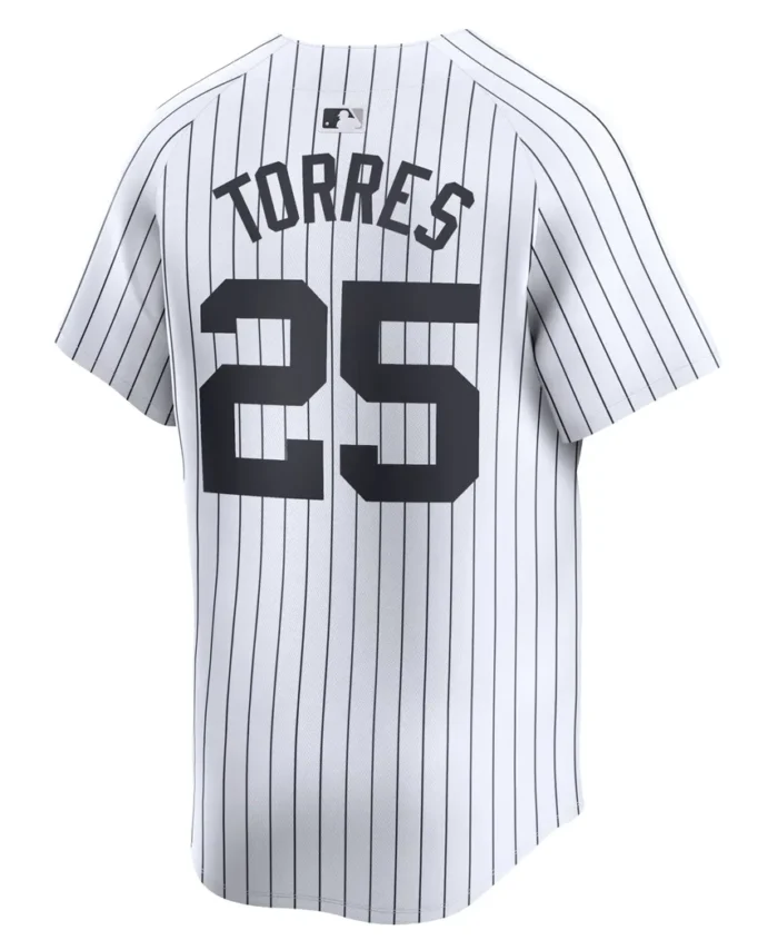 Gleyber Torres New York Yankees Home Limited Player Jersey- White