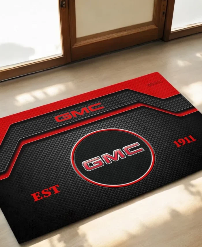 Full-Size Pickup Doormat, Durable Auto-Inspired Rug for Garage or Home Entry CAR162