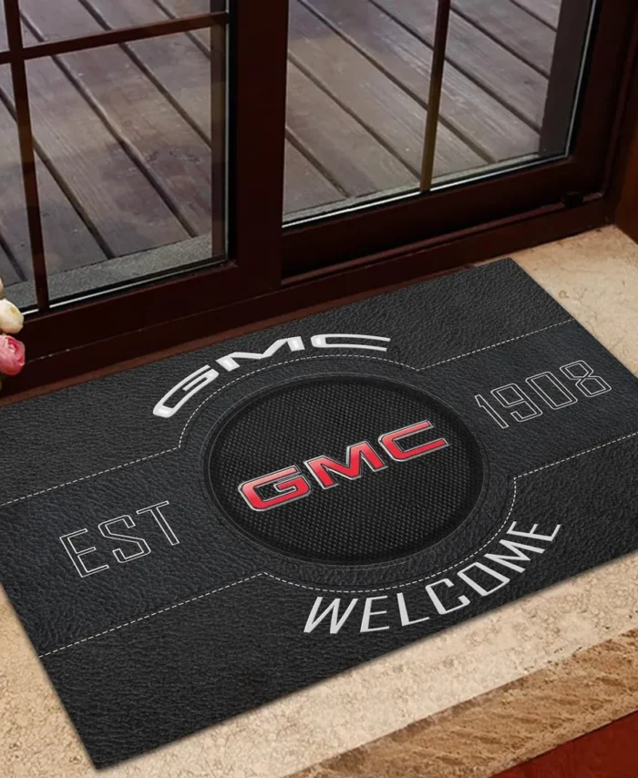 Professional Grade Truck Doormat, All Over Print Doormat For Car Owners CAR169 - Black