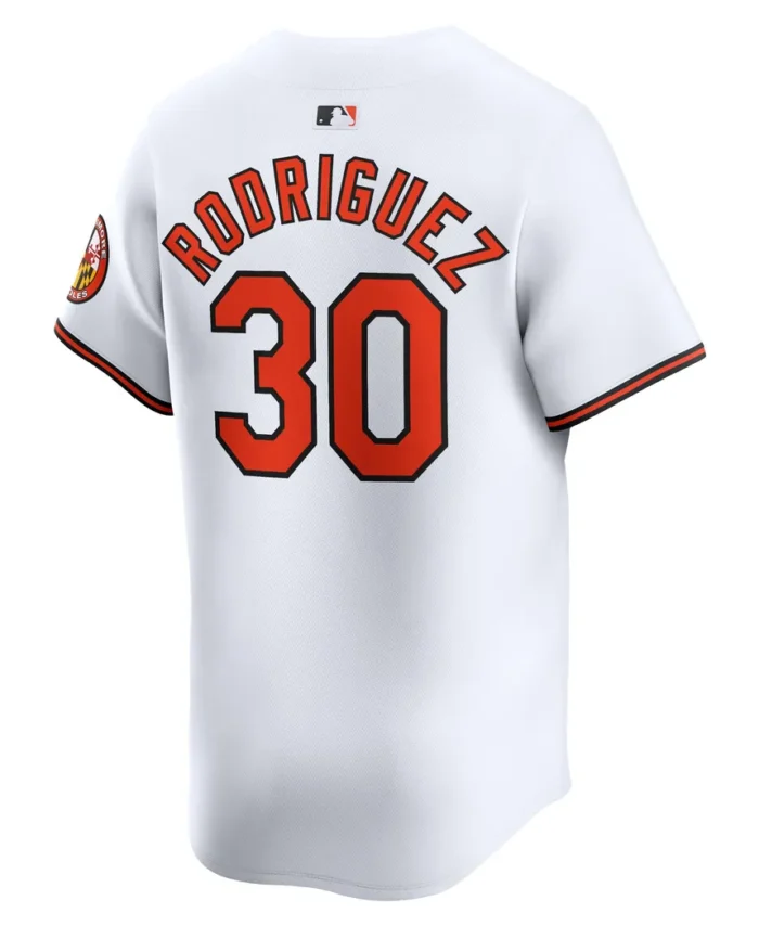 Grayson Rodriguez Baltimore Orioles Home Limited Player Jersey - White