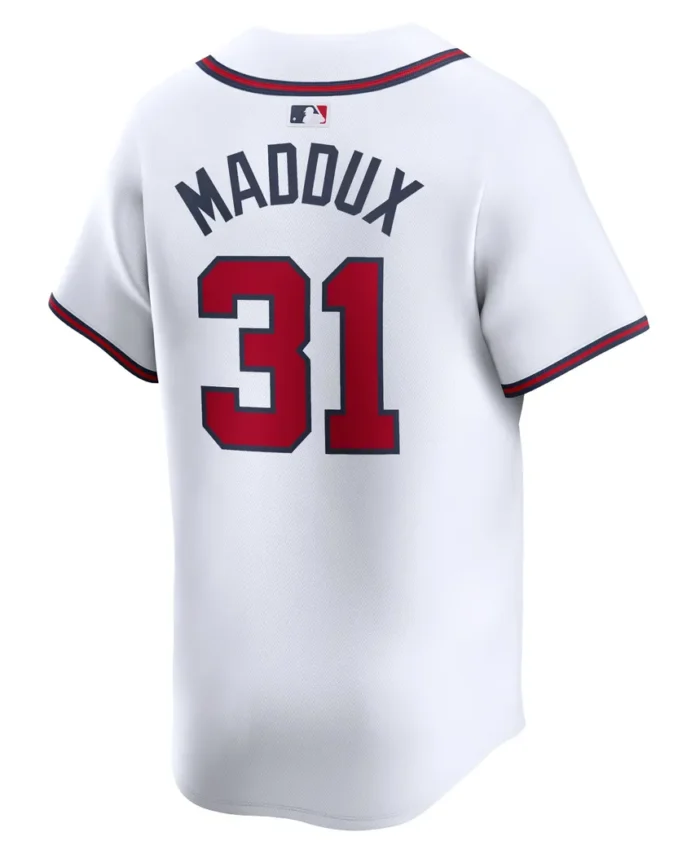 Greg Maddux Atlanta Braves Home Limited Player Jersey - White
