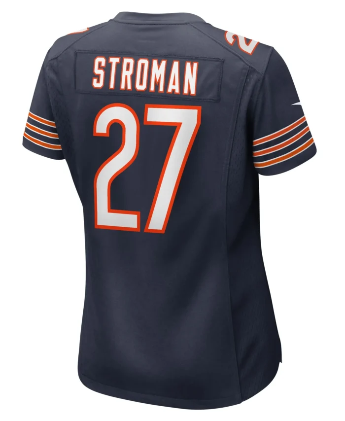 Greg Stroman Chicago Bears Women's Team Game Jersey -  Navy