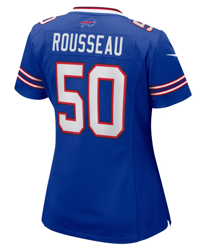 Gregory Rousseau Buffalo Bills Women's Game Jersey - Royal