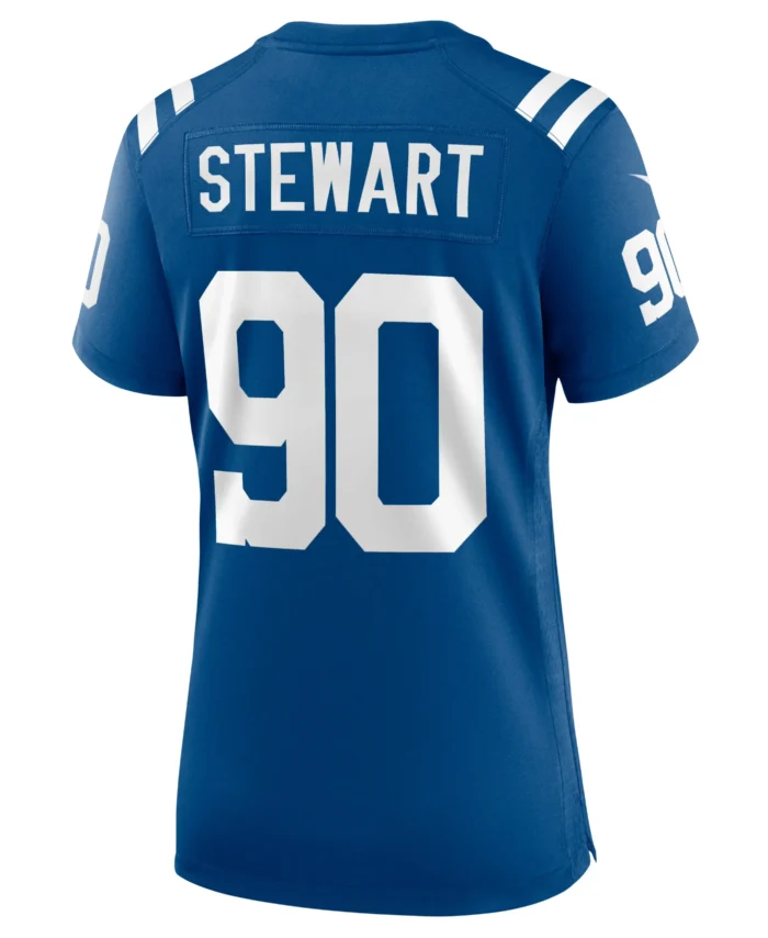 Grover Stewart Indianapolis Colts Women's Game Jersey - Royal