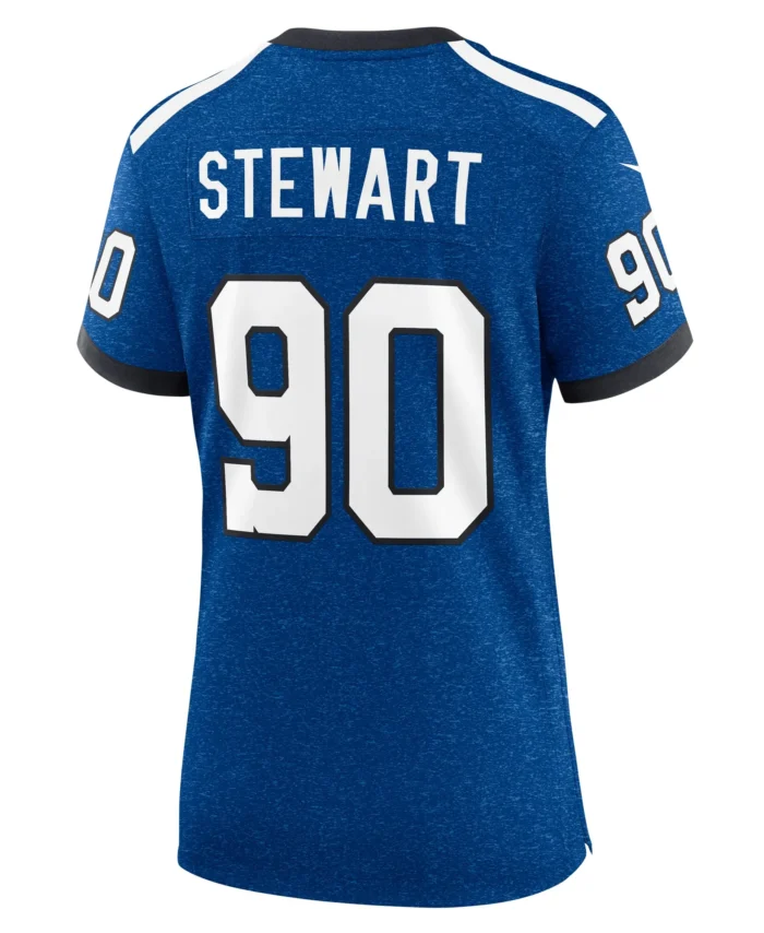 Grover Stewart Indianapolis Colts Women's Indiana Nights Alternate Game Jersey - Royal