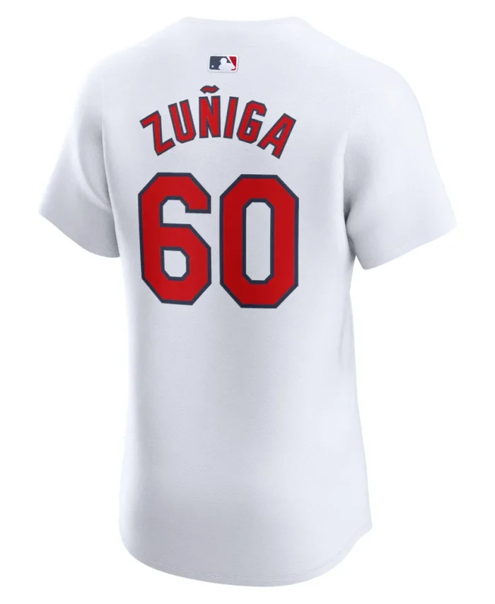 Guillermo Zuniga St. Louis Cardinals Home Elite Player Jersey - White