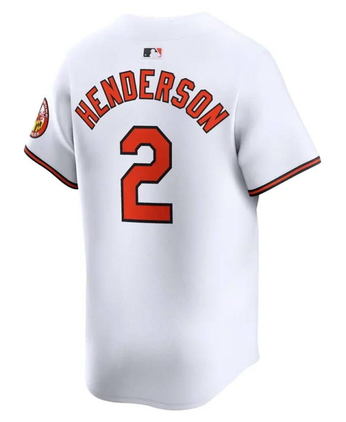 Gunnar Henderson Baltimore Orioles Home Limited Player Jersey - White