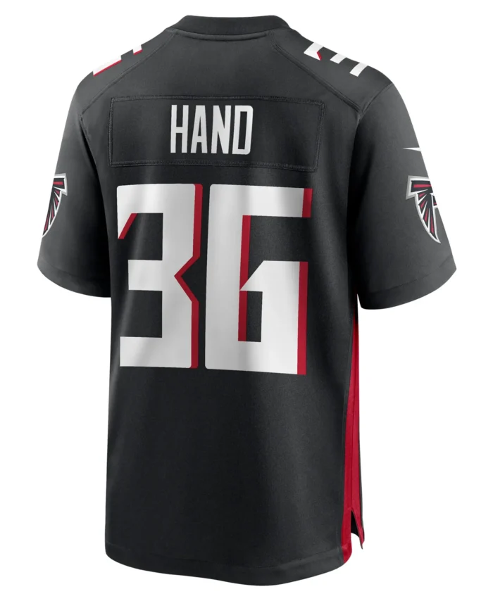 Harrison Hand Atlanta Falcons Team Game Jersey -  Black