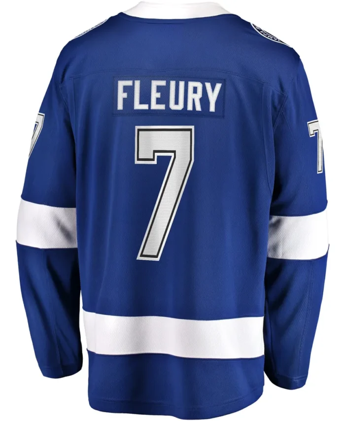 Haydn Fleury Tampa Bay Lightning Fanatics Home Premier Breakaway Player Jersey - Blue