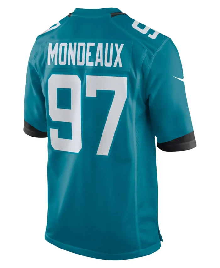 Henry Mondeaux Jacksonville Jaguars  Game Jersey -  Teal