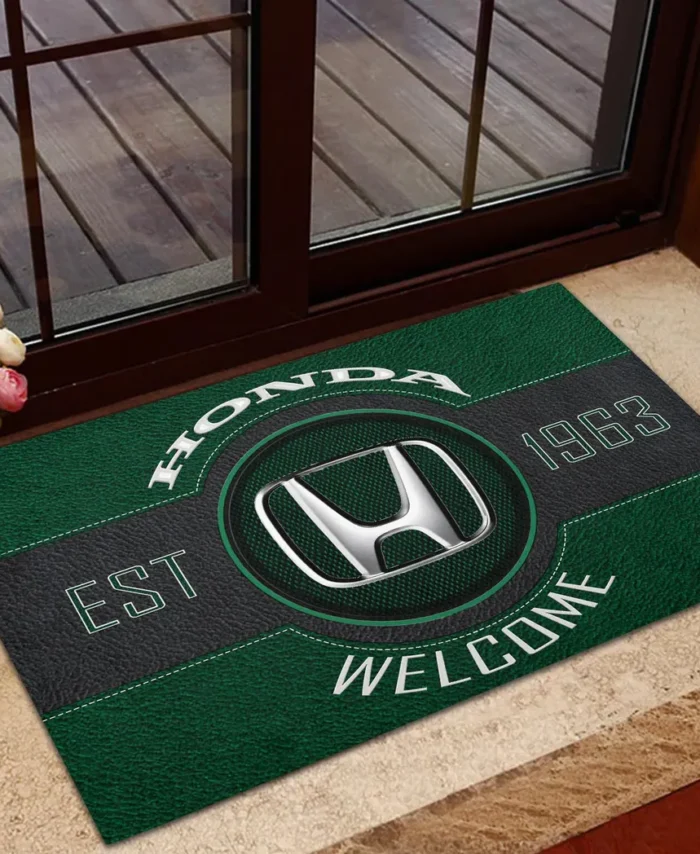 Electric Car Doormat, All Over Print Doormat For Car Owners CAR169 - Green