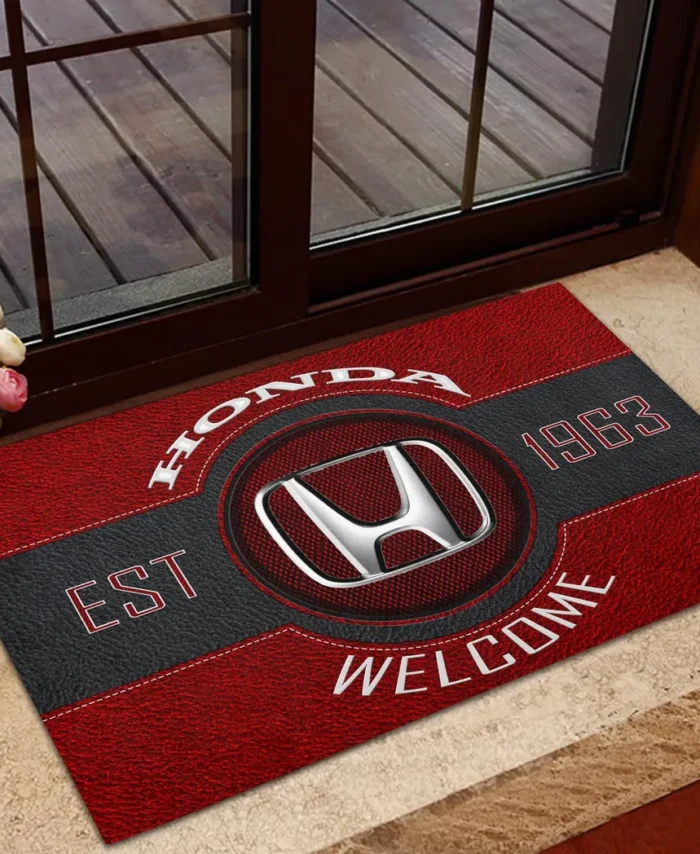 Electric Car Doormat, All Over Print Doormat For Car Owners CAR169 - Red