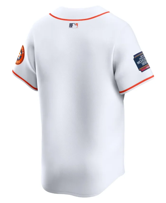 Houston Astros 2024 MLB World Tour Mexico City Series Home Limited Jersey White