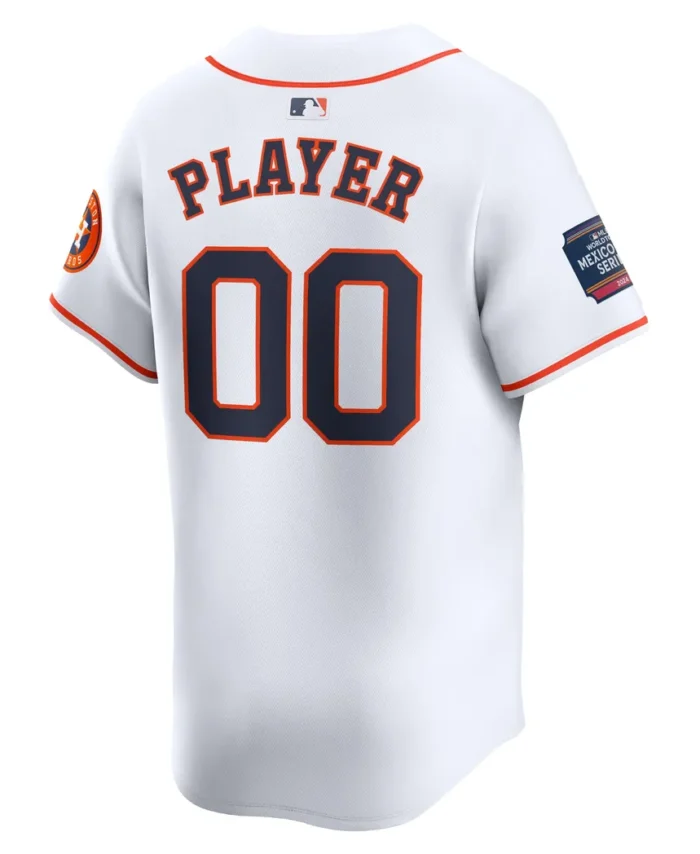 Houston Astros 2024 MLB World Tour Mexico City Series Home Limited Pick-A-Player Jersey- White